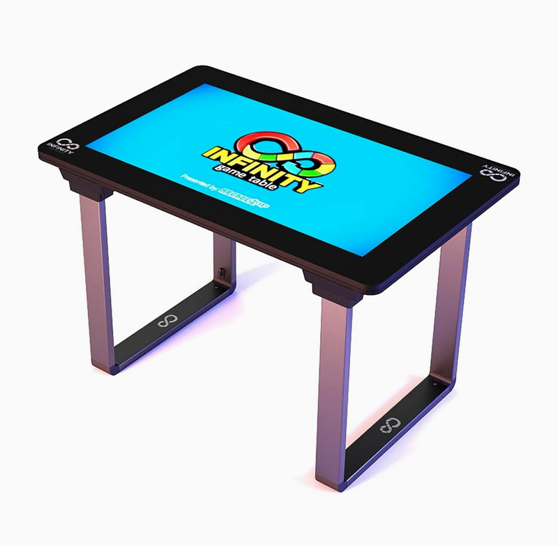 Infinity Game Table Touchscreen Electronic Game Table, Black, Ages 12+