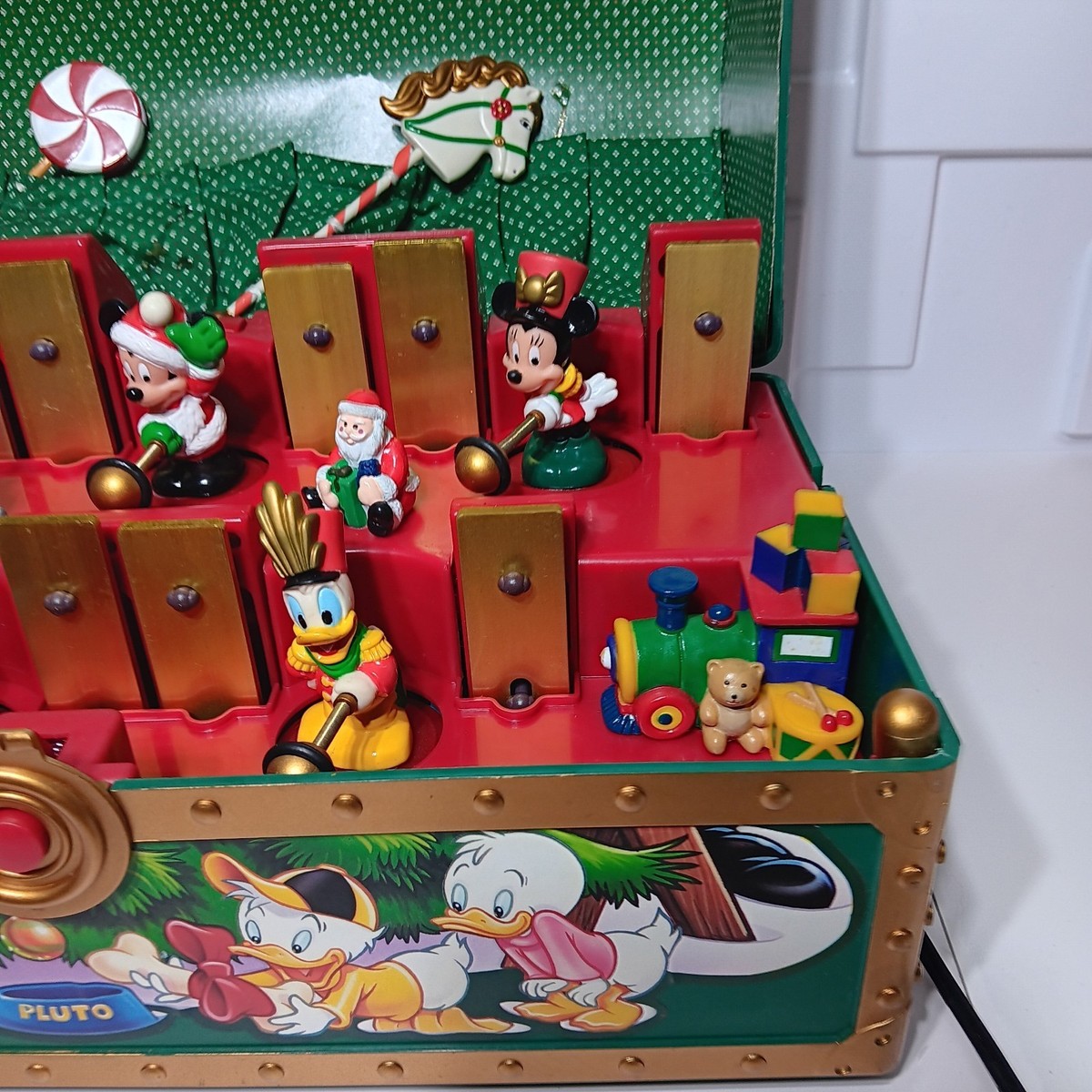 Disney Mr. Christmas Mickey's Musical Toy Chest Vintage Music Box