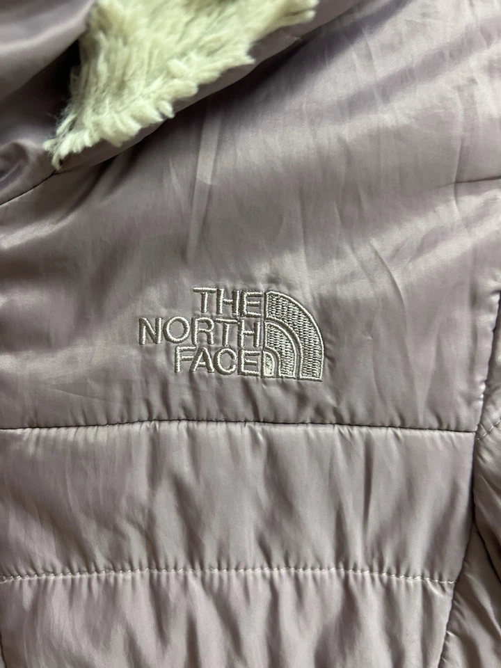 Chaqueta The North Face Girls M Mossbud Swirl lavanda imitación piel talla 7/8 envío gratuito Foto 2 de 4