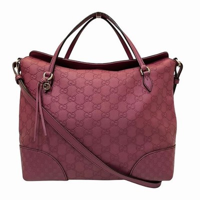 GUCCI Guccissima Bree 353120 Women's Handbag Shoulder Bag Free Shipping [Used]