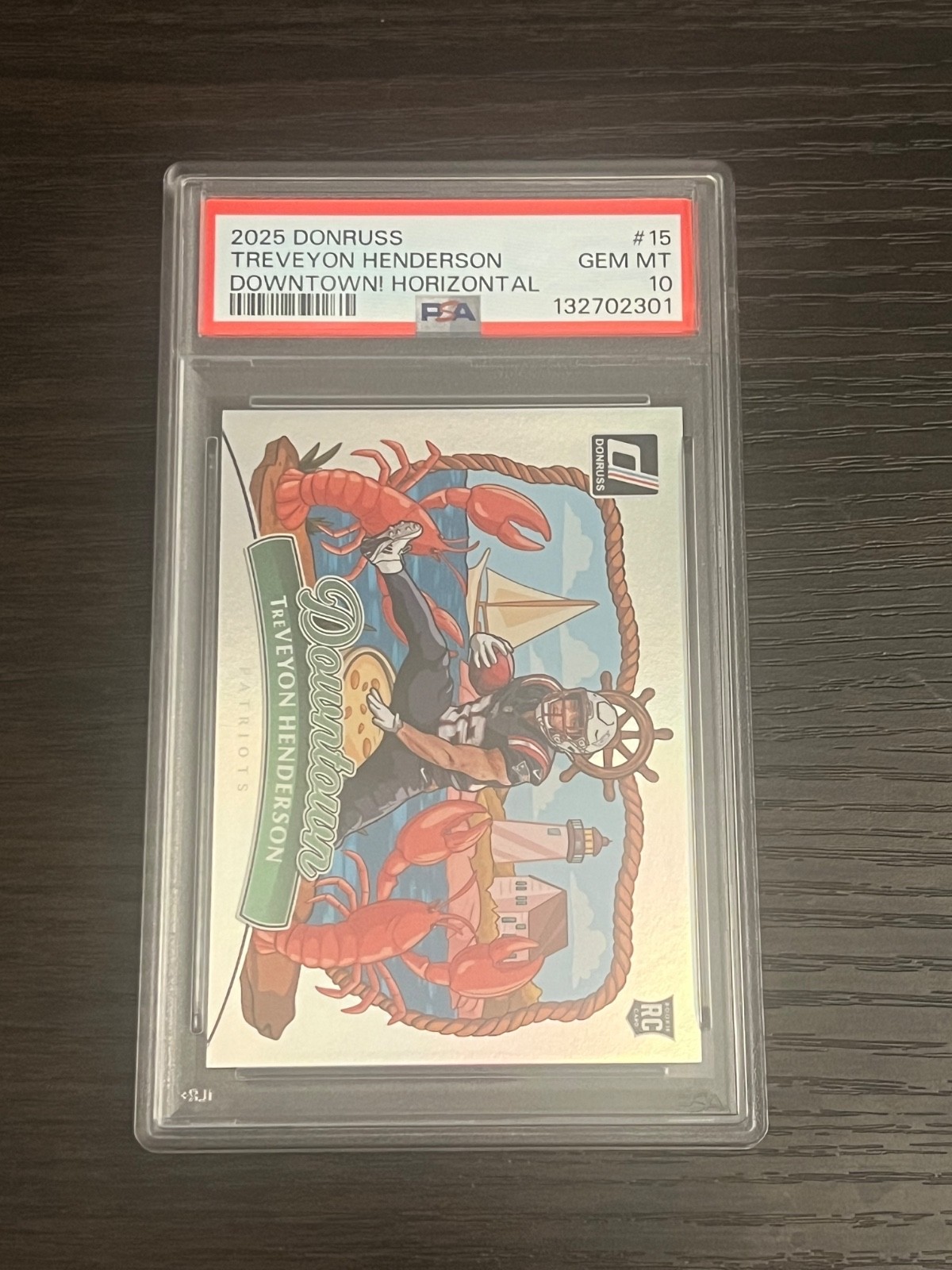 TreVeyon Henderson Panini Donruss Downtown Horizontal #15 Base