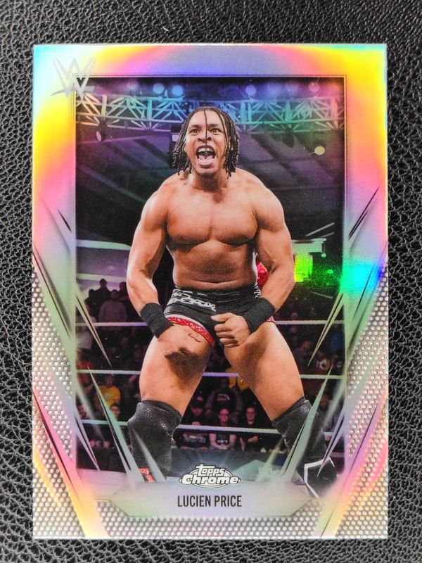 2026 Topps Chrome WWE # 107 Lucien Price Refractor