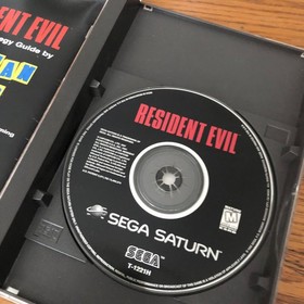 Resident Evil (Sega Saturn, 1997)  Registration Card Attached. Good Condition