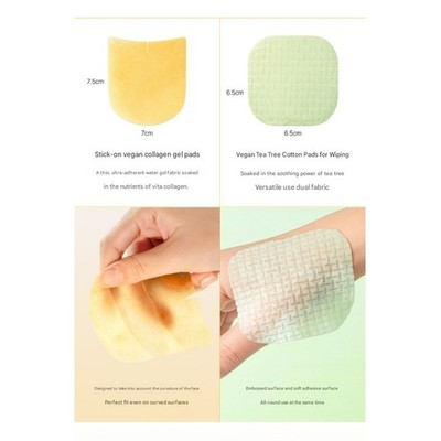 d'Alba Double Quick Liposome Serum Mask pad