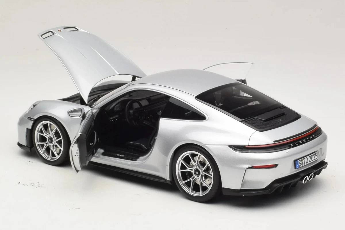 1:18 Porsche 911 (992.2) GT3 Touring Package GT -- Silver Metallic -- Norev