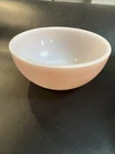 VTG  Anchor Hocking Fire King Ware  22 Pink Milk Glass Cereal Chili Soup Bowl 5”