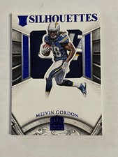 2015 Panini Crown Royale Silhouettes Melvin Gordon Rookie Material, 1 of 1