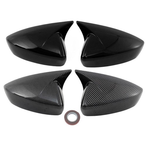 For Mazda CX-50 2023-25 Carbon Fiber OX Horn Side Rearview Mirror Cover Cap Trim - Picture 7 of 9