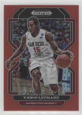 2022-23 Panini Prizm Draft Picks Red Prizm 183/299 Kawhi Leonard #31 0h7e