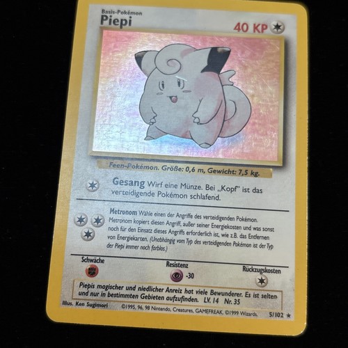 Clefairy — Base Set (1st Edition,Shadowless)