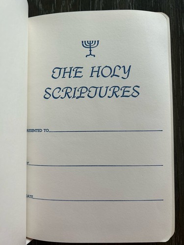 The Holy Scriptures Masonic Text Jewish Publication Society Of America 1955 - Picture 5 of 8