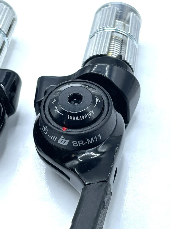 MicroShift BS-A11 TT Bar End Shifters 2 / 3 x 11 Speed For Shimano - Image 2 of 4