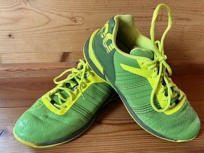 Kempa Attack Three Contender grün gelb Sport Hallenturnschuhe Handball Gr. 44,5