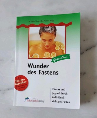 Wunder des Fastens - Buch Klassiker Dr. Bragg - fit fürs Leben - kleine Mängel