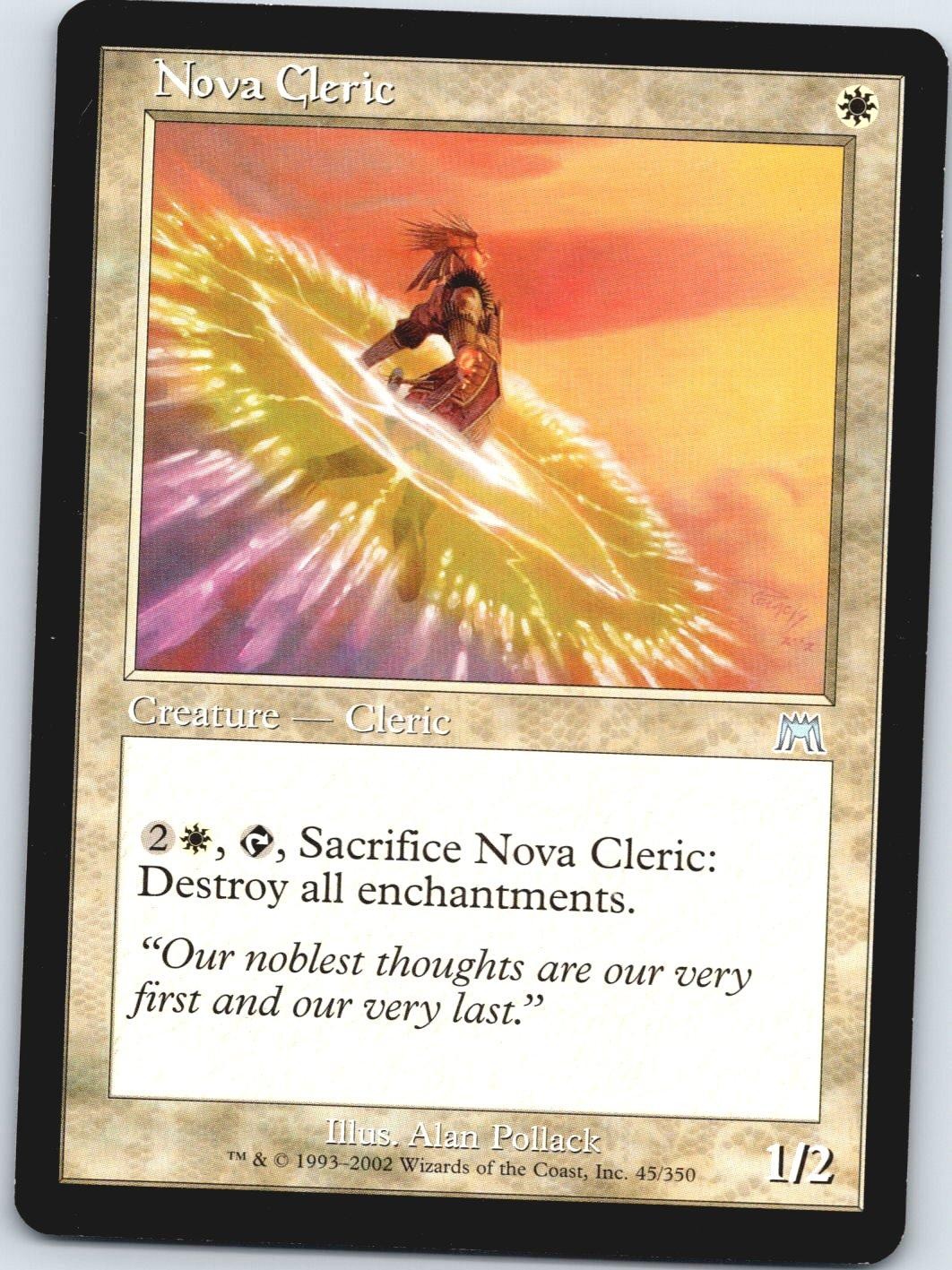 Nova Cleric Onslaught ONS 45 NM MTG Card