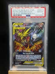 Moltres & Zapdos & Articuno GX SM210 Hidden Fates Promo