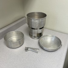 Sigg Tourist Cook Set 6pc Backpack Vintage Camping Set - Made In Switzerland