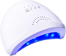 Lampada UV Led Unghie, Fornetto Semipermanente Unghie Da 48W per Manicure E Pedi