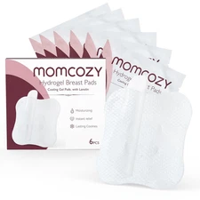 Hydrogel Nipple Pads with Soothing Lanolin, Soothies Gel Nursing Pads Provide In