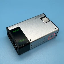 CaddyTalk Silver Cube Laser Distance Rangefinder w/ Silicone Case Black