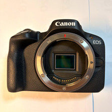 Canon EOS R50 Mirrorless Camera Body Black w/ 2 Batteries, Charger & Packaging