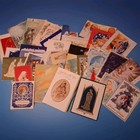 Vintage Religious Greeting Cards Lot of 45 Jesus Virgin Mary Angels Foiled — photo 1