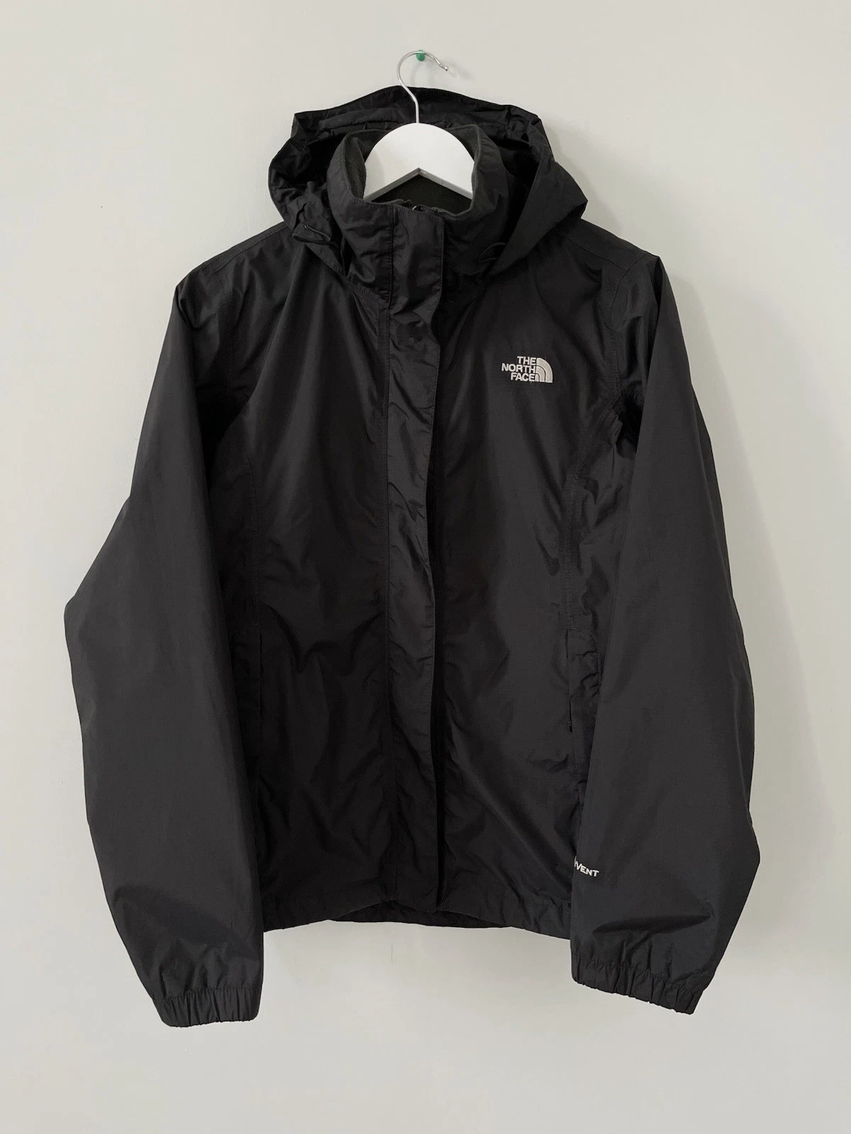 Vintage The North Face HyVent Women's M Windbreaker Hooded Nylon Light Jacket