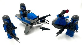 LEGO Star Wars 7914 Mandalorian Battle Pack Incomplete +  BrickArms Extras