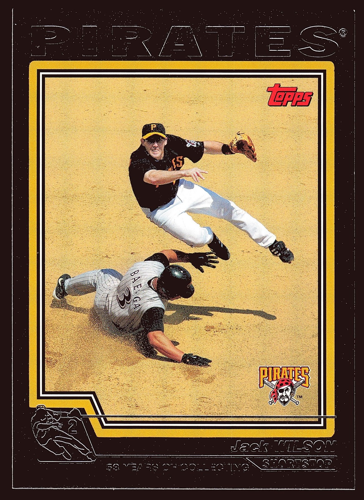 Jack Wilson Pittsburgh Pirates 2004 Topps Black #204 SN /53