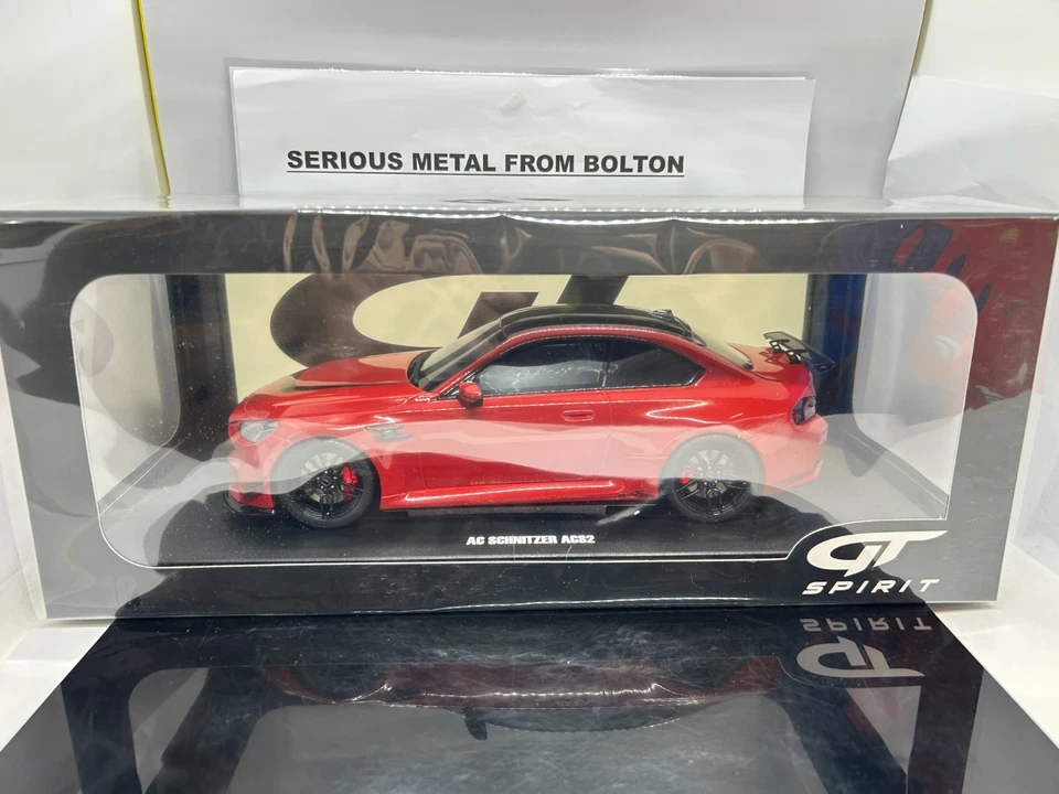 GT SPIRIT GT505 2023 BMW M2 AC SCHNITZER ACS2 SPORT КРАСНЫЙ L/E МАСШТАБ 1:18 - Изображение 2 из 4