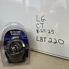 Ritchie Explorer  Compass, Bracket Mount, 2.75" Dial, Black. B-51 Lighted Dial