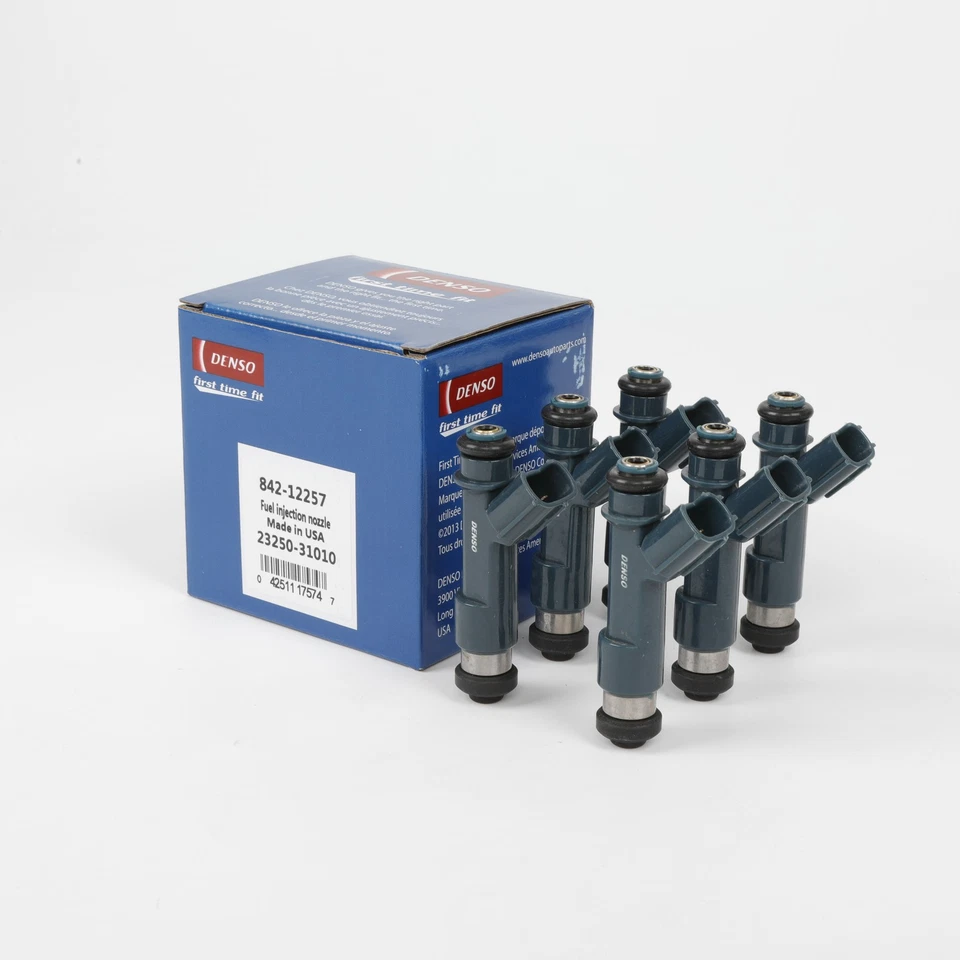 NEW 23250-31010 6X Denso Fuel Injector For Toyota 4Runner Tacoma 4.0L Foto 2 de 4