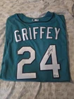 Ken Griffey Jr. Signed Nike Baseball Jersey Seattle Mariners Auto Beckett Coa