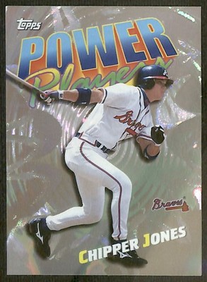 1999 Topps Power Players #P15 Chipper Jones Atlanta Braves