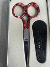 Gingher designer  Embroidery Scissors 4 Inch Sonia Never Used