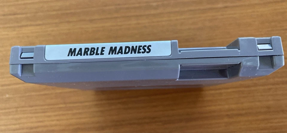 NES ~ MARBLE MADNESS ~ Nintendo Game 3 Screw NES-MV-AUS Game Cart Only Pal A - Image 3 of 4