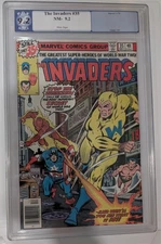 The Invaders #35 Marvel Comics Group December 1978 PGX 9.2 White Pages
