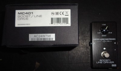MXR MC401 BOOST/LINE DRIVE AC24W798