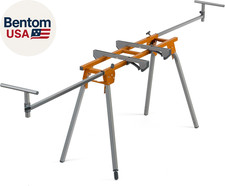 Portable Miter Saw Stand 2Nd Generation - Quick Release Tool Mount - 114 Inches 