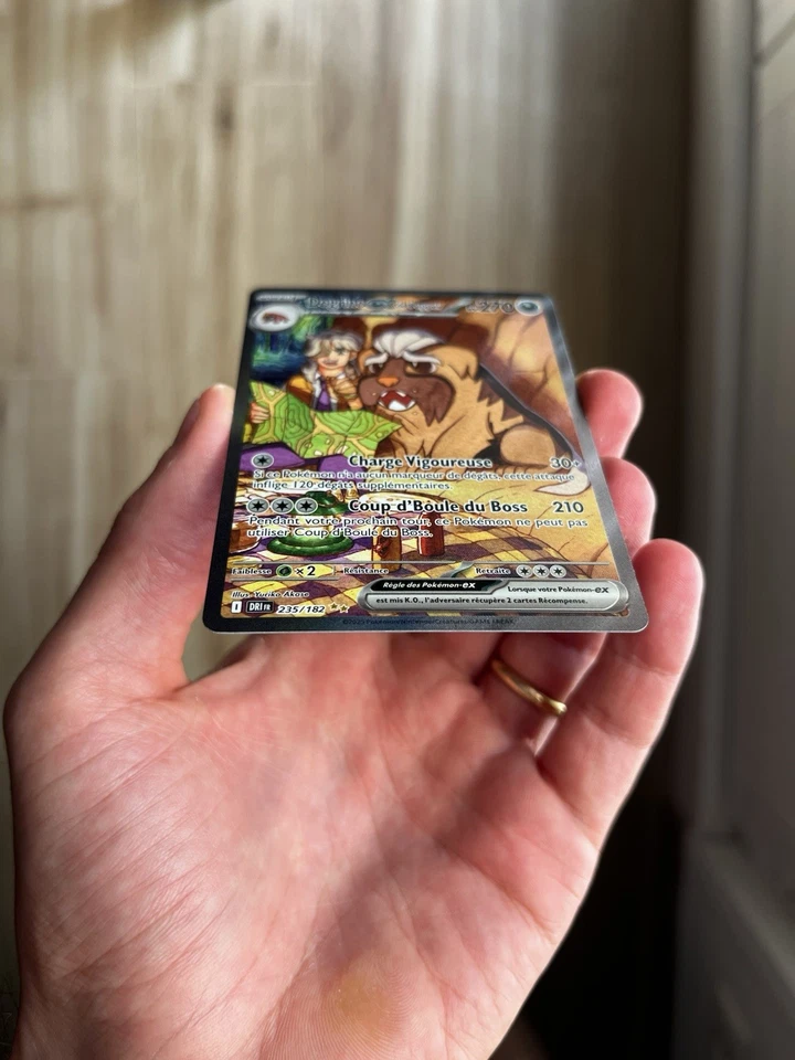 Lot Carte Pokémon Dogrino ex de Pepper ALT 235/182 et FA 218/182 FR - Photo 2/4