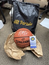 Andrew Wiggins Autographed Basketball Hit Parade NBA Champion