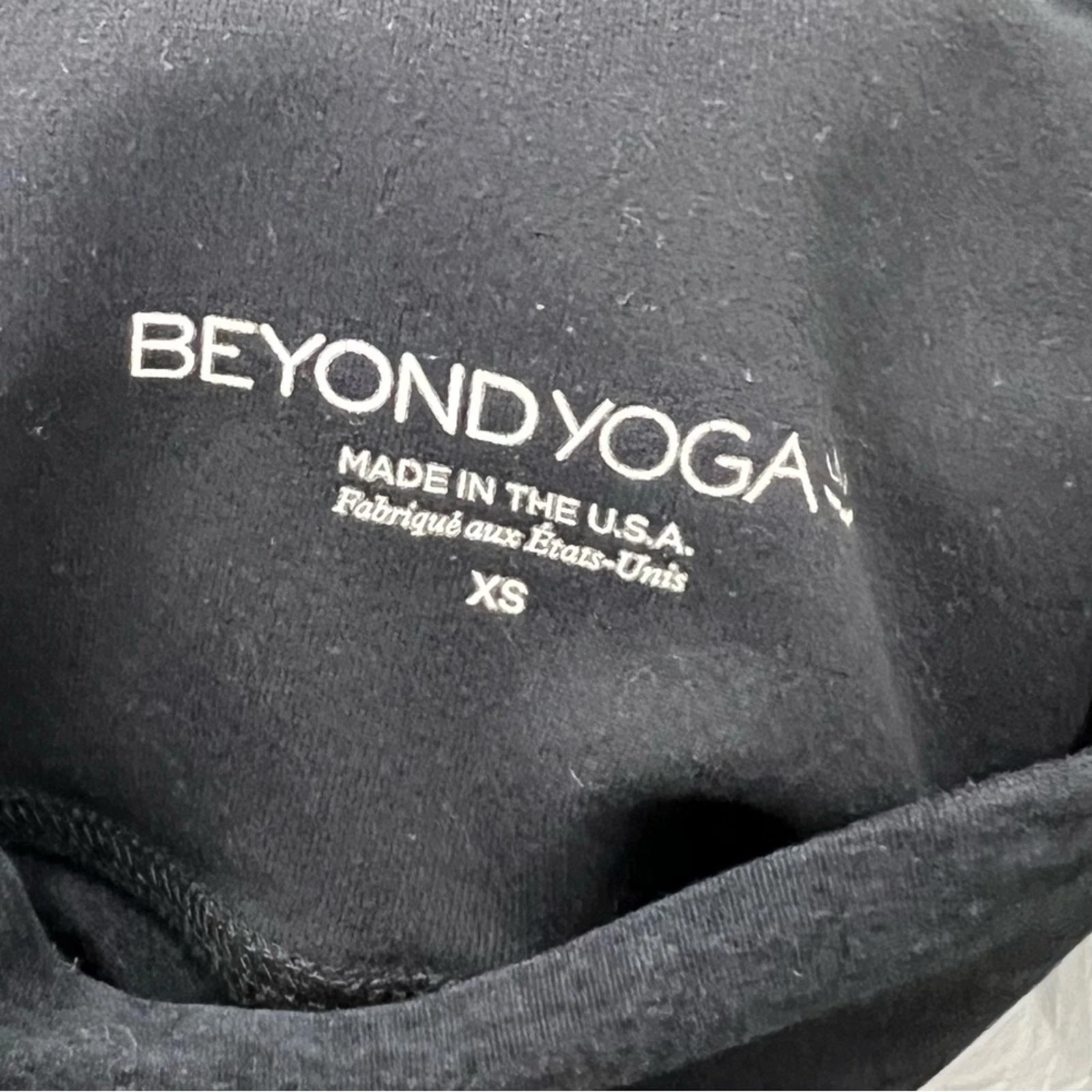 beyond-yoga color block tri panel high waisted leggings