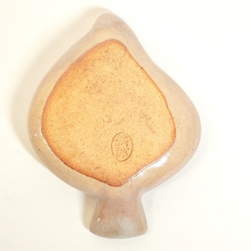 Japanese Chopstick rest Pottery made Flounder shapes and conch shapes Set of 6 - Picture 8 of 11