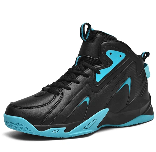 Herren High Top große Basketballschuhe rutschfestes verschleißfestes Turnschuhe- - Bild 26 von 27