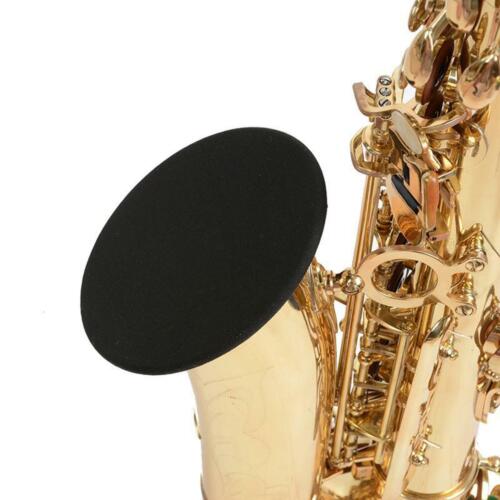 Schwarze weiche Trompeten Saxophon Klarinetten Glocke Abdeckung Saxophon - Bild 1 von 7