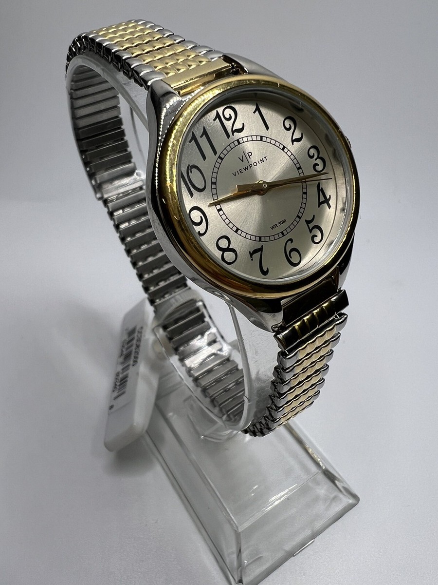 Timex Viewpoint CC3D82500, Women's 2-Tone Expansion Band Watch