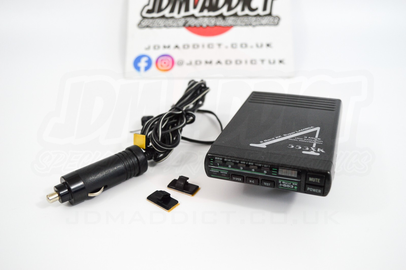 Sanyo Super Lambda 553 XK Radar Speed Trap Detector Vintage Retro JDM