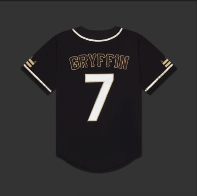 Gryffin Black and Gold Jersey Version B [XS-S] | eBay