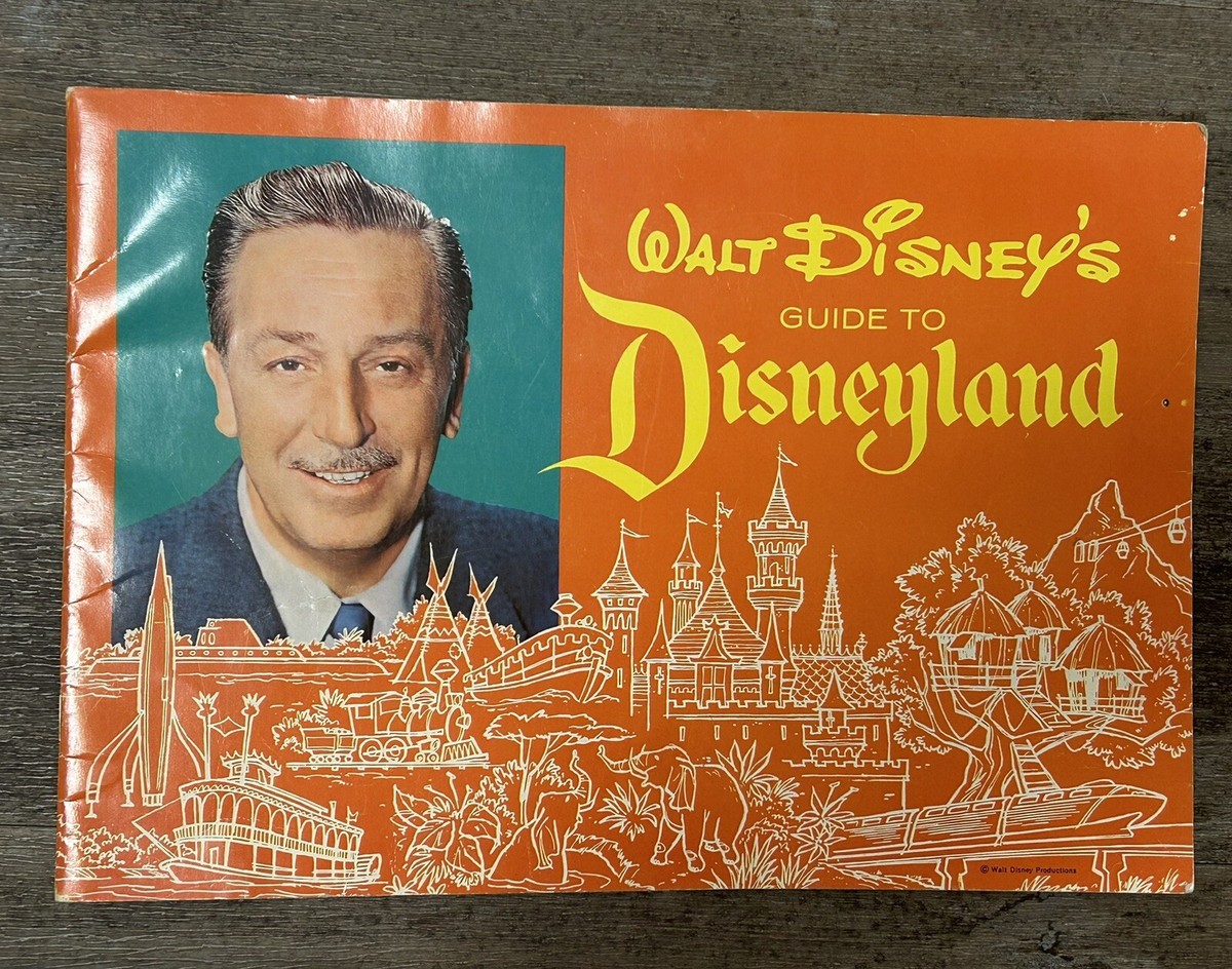 Vintage Walt Disney's Guide to Disneyland, 1960's Brochure | eBay