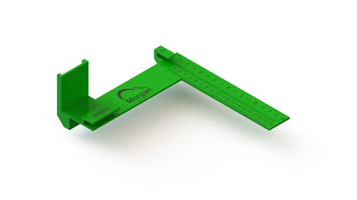 Kiwiv Kiwi Vision Morgan Square Green 8-inch Plastic MS88PG